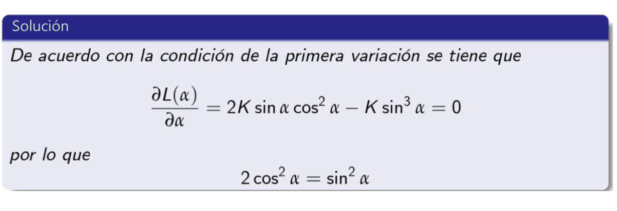 Solución del ejemplo 1