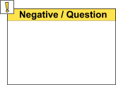 Negative/Question
